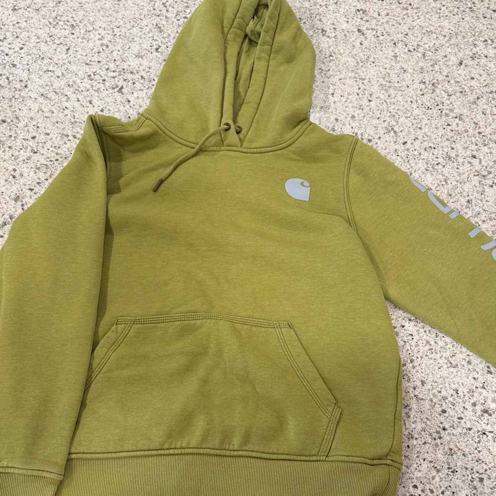 Carhartt Woman’s Olive Green Hoodie